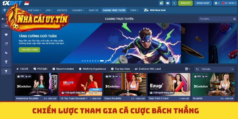 Chiến lược tham gia cá cược bách thắng