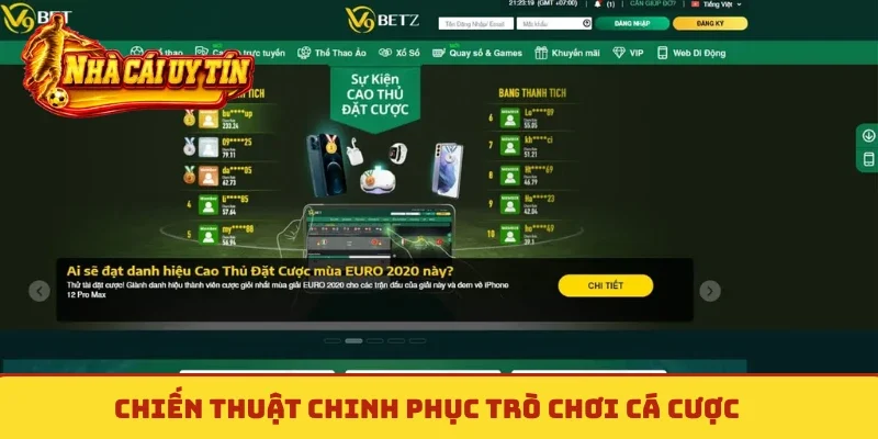Chiến thuật chinh phục trò chơi cá cược