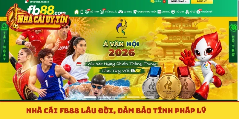 Nhà cái FB88 lâu đời, đảm bảo tính pháp lý
