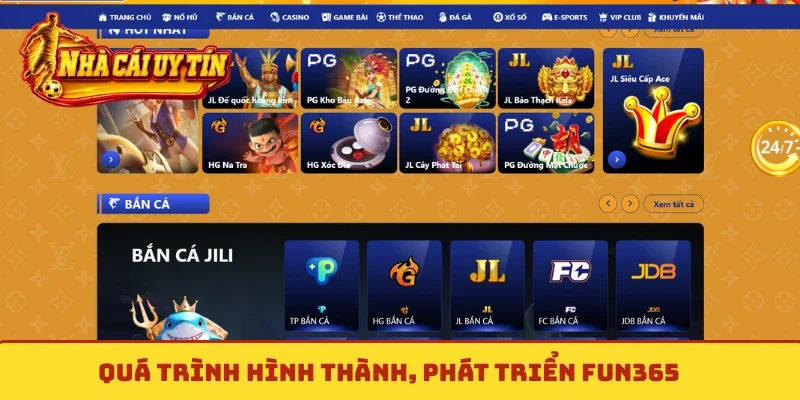Quá trình hình thành, phát triển Fun365