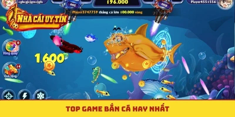 Top game bắn cá hay