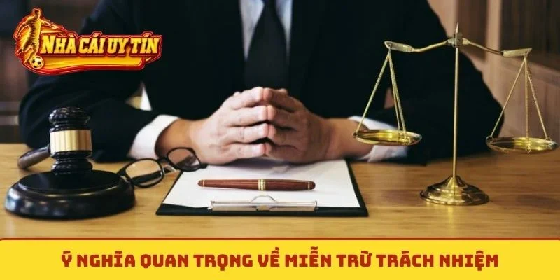 Ý nghĩa quan trọng về miễn trừ trách nhiệm